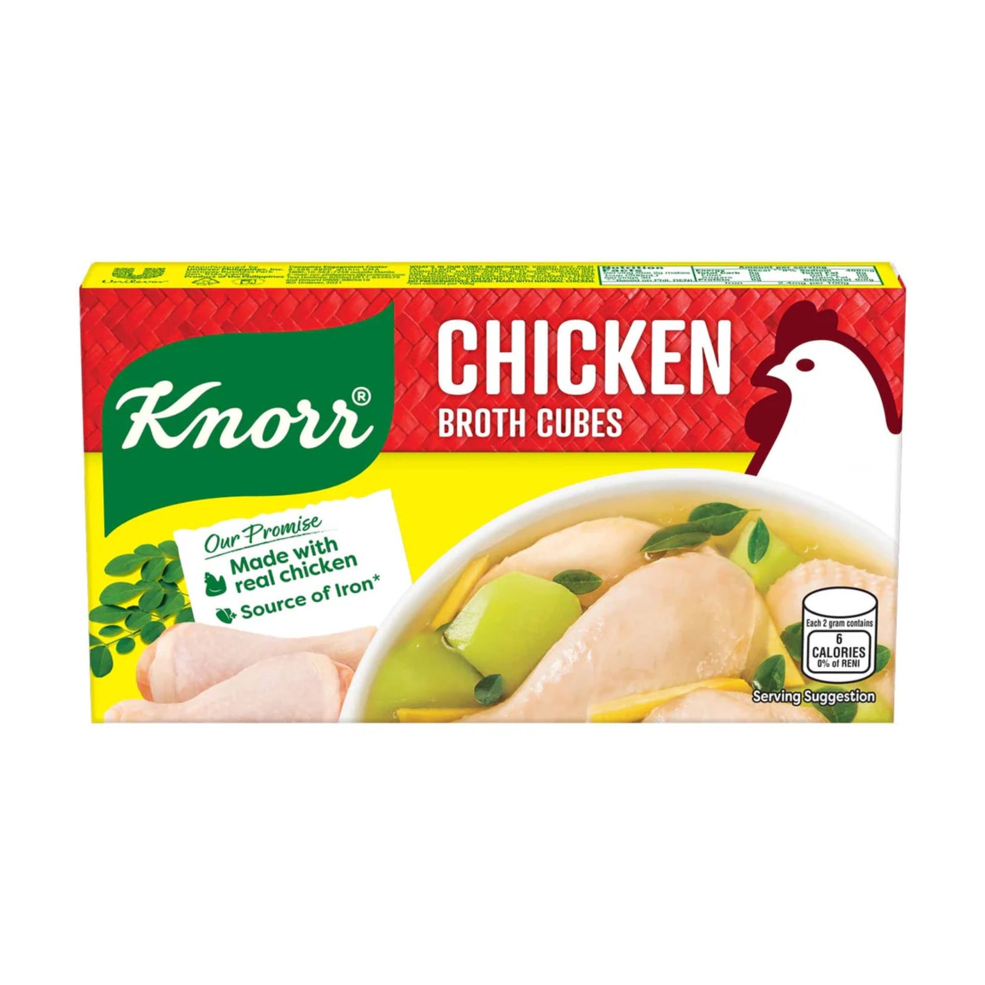 KNORR チキンブイヨン (鶏料理調味料 / 固形ブイヨン) 60g (6個入)