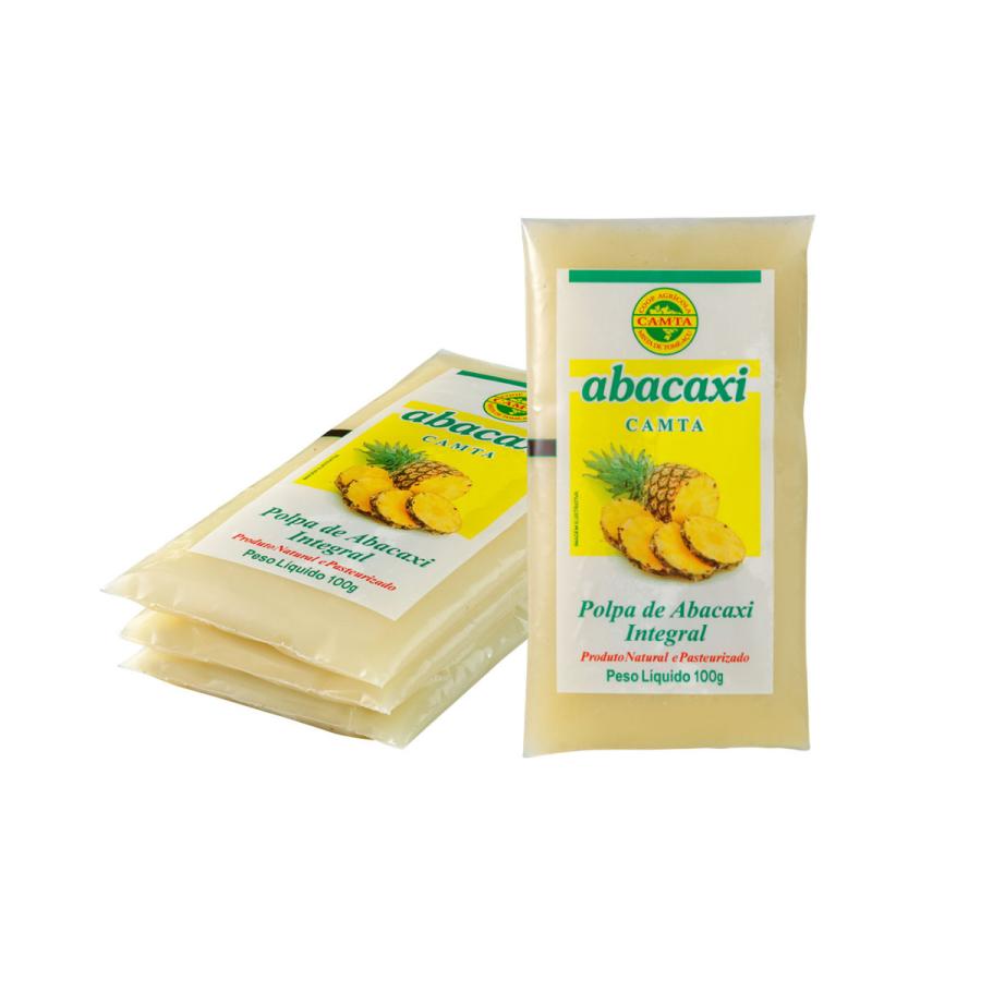 Polpa de Abacaxi 400g(4x100g)