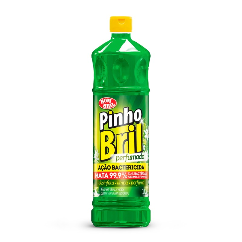PINHO BRIL Desinfetante Flores de Limão 1L