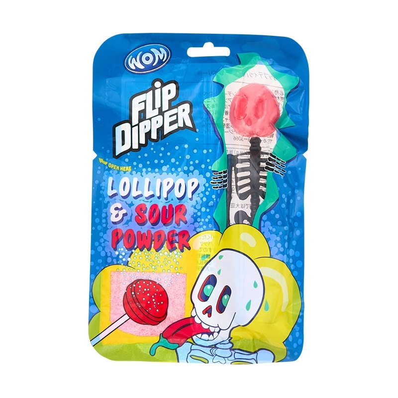 【ディップして楽しむ！】フリップ ディッパー ロリポップ ＆ サワーパウダー 46g