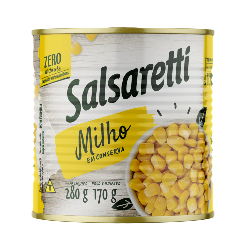 Milho Verde em Conserva 170g Salsaretti