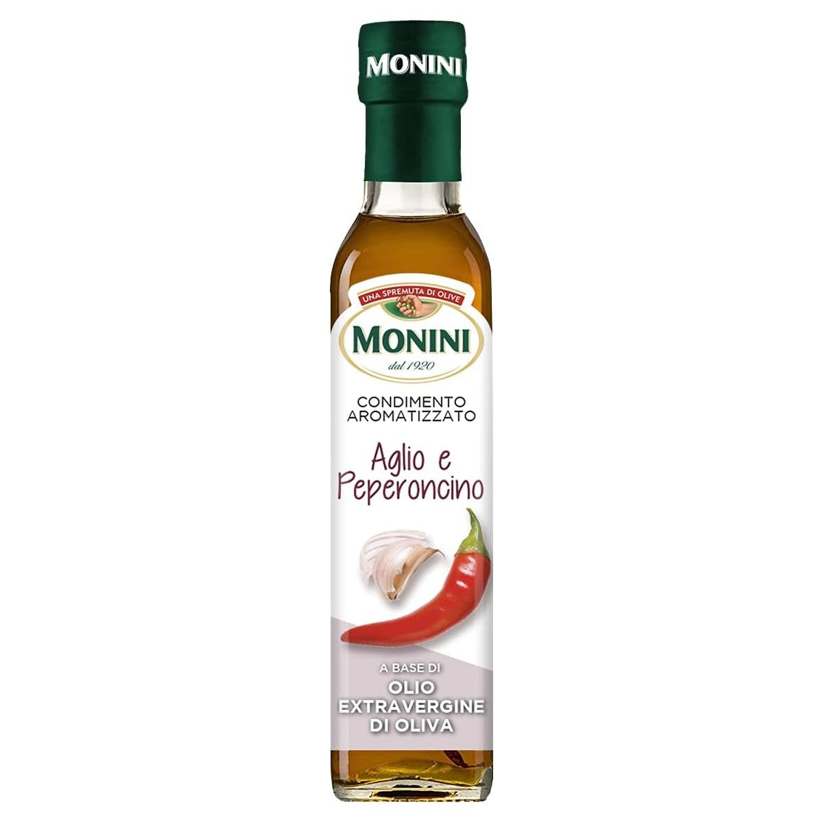 Monini Alho e Pimenta 250ml Azeite Condimentado