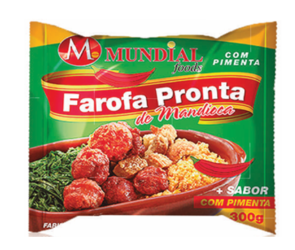 Mundial Foods Farofa Pronta de Mandioca com Pimenta ファロッファ （ピリ辛）300g