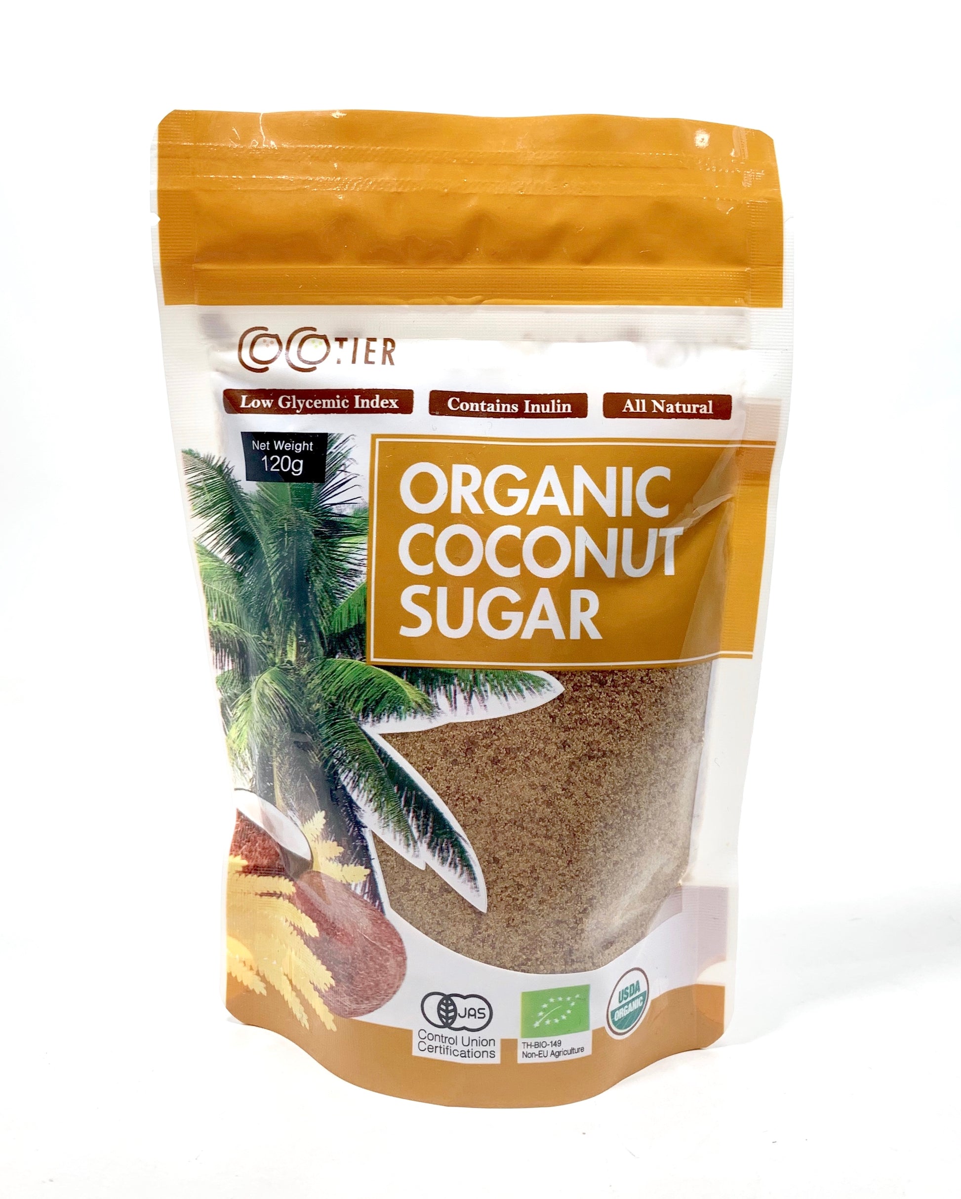 Cocotier Organic Coconut Sugar 120g