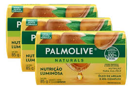 パルモライブ（Palmolive）ナチュラズ ルミナス・ニュートリション 石鹸 3個セット