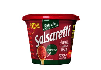 Salsaretti  Extrato de Tomate Pote 300g