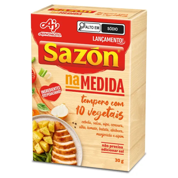 SAZÓN Na Medida 10 Vegetais 30g (6x5g)