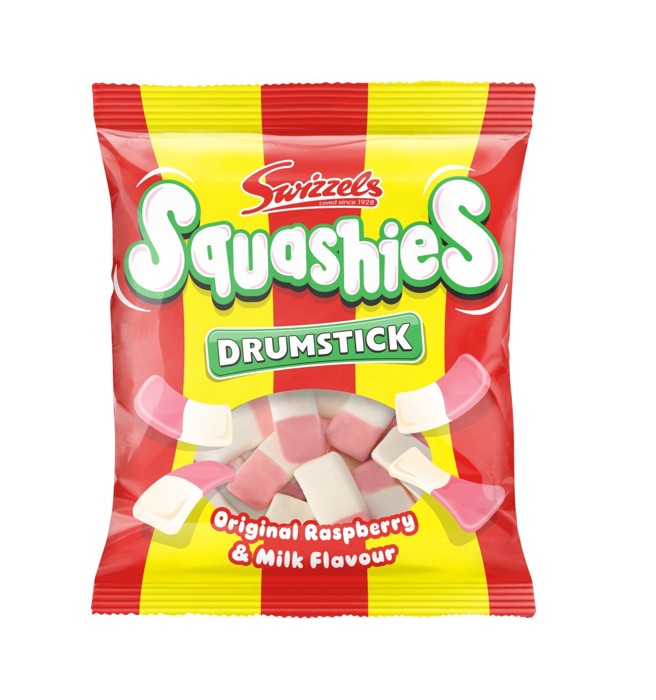 Swizzels Squashies Framboesa e Leite