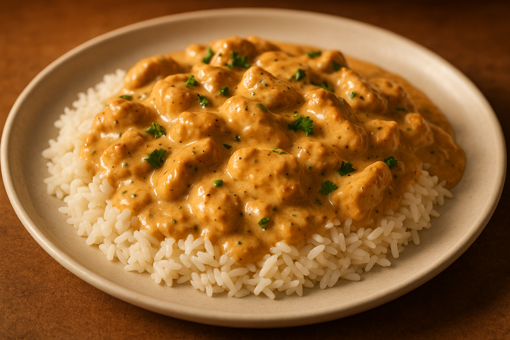 Strogonoff de Frango