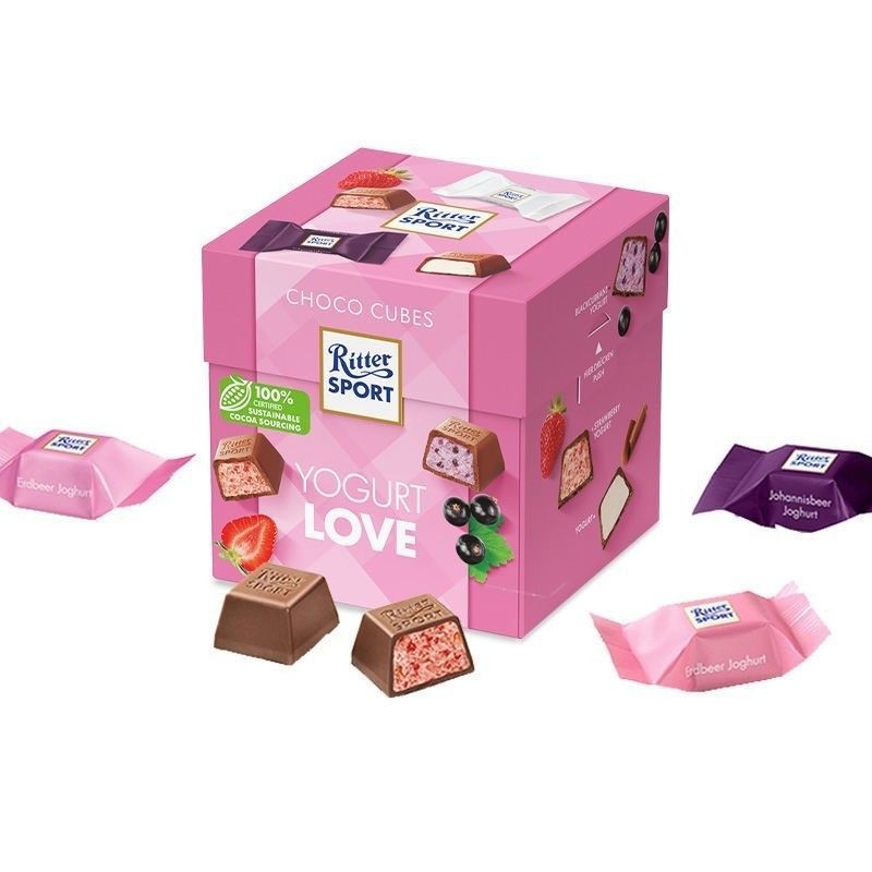 Ritter Sport チョコキューブヨーグルトラブボックス