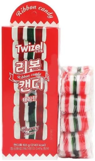 Twizel Ribbon Candy Cherry Flavor, Popular Snack on YouTube and TikTok