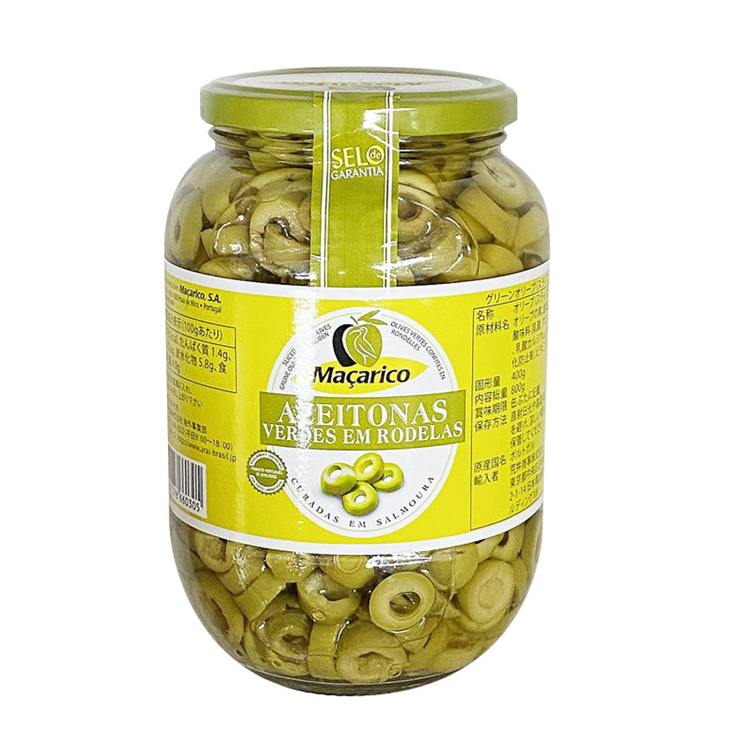 Azeitonas MACARICO fatiadas 800g