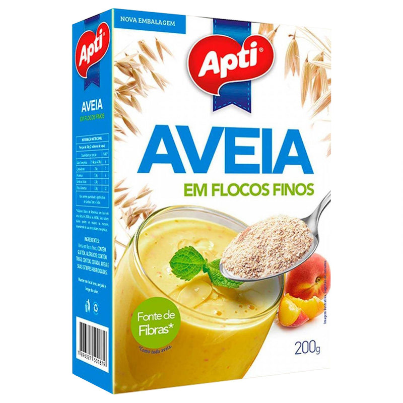 AVEIA EM FLOCOS FINOS - APTI - 200g