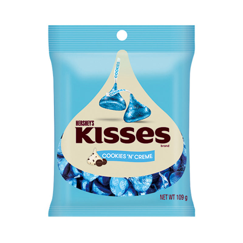 CHOCOLATE KISSES COM COOKIES E CREME - HERSHEY&