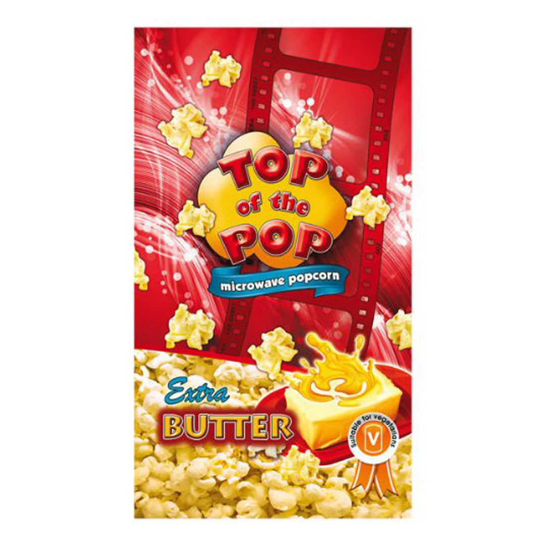 Top of the pop バター味ポップコーンの種 100g