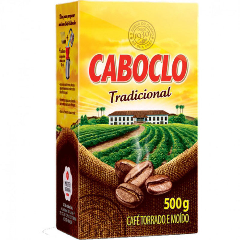CAFÉ TORRADO E MOÍDO TRADICIONAL CABOCLO 500G (ブラジルコーヒー)
