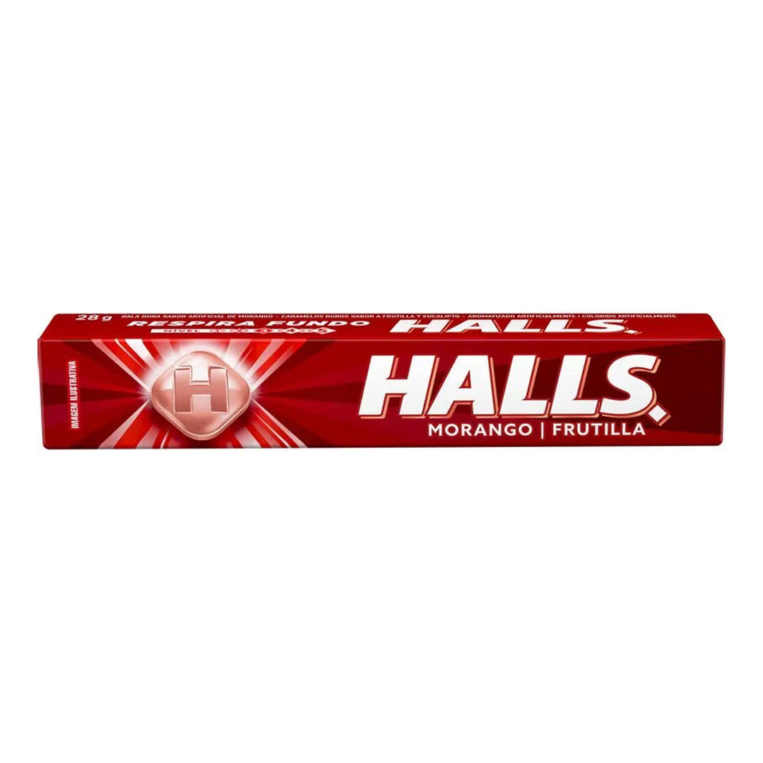 Halls ストロベリー味キャンディー 28g