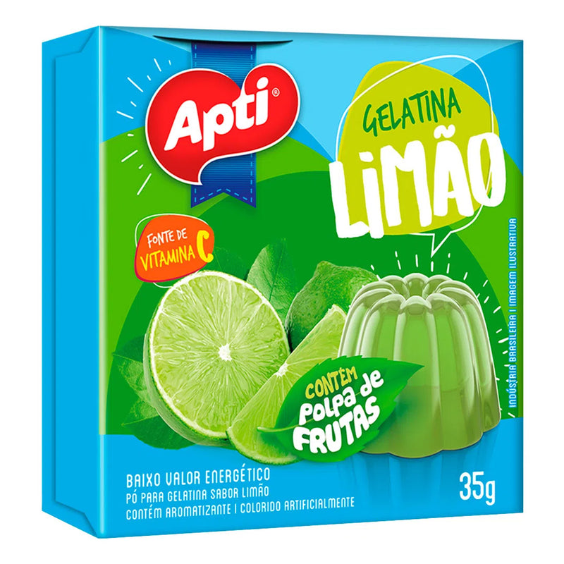 GELATINA EM PÓ - APTI レモンゼリー 45g