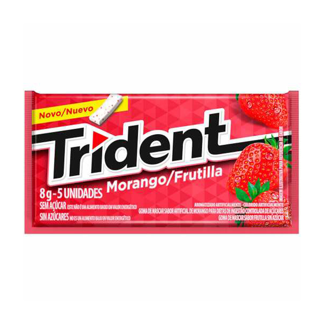 Trident イチゴ味ガム 8g