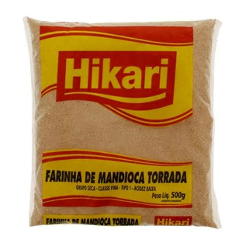 FARINHA DE MANDIOCA TORRADA - HIKARI - 500g (ファリンニャ デ マンジョッカ トハーダ(キャッサバ粉))