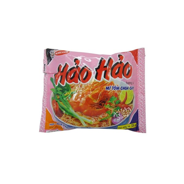 HAO HAO - Camarão - ACECOOK (ハオハオ ベトナム インスタント麺 ピリ辛エビ味)
