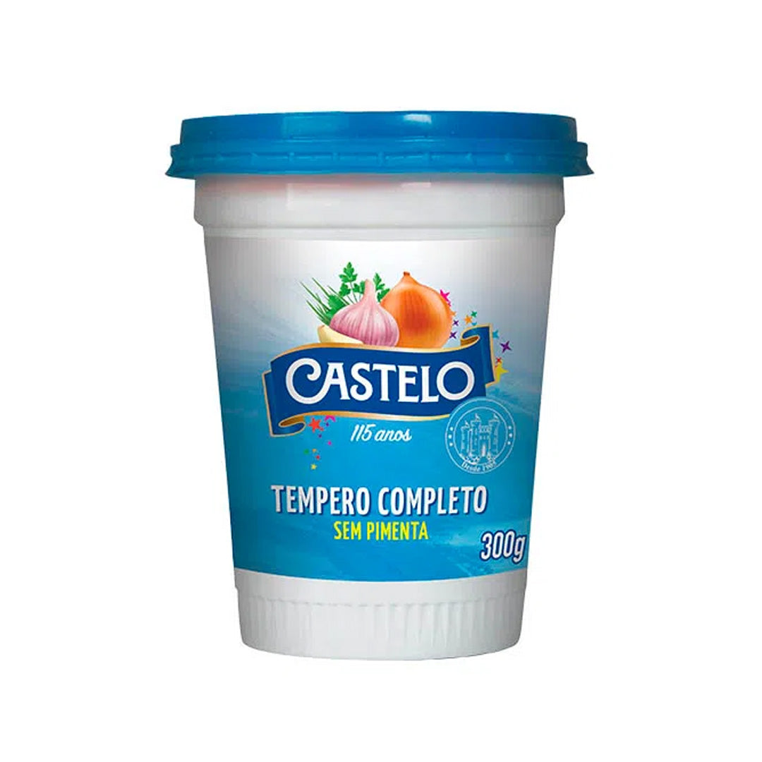 Tempero Completo Sem Pimenta 300g - Castelo