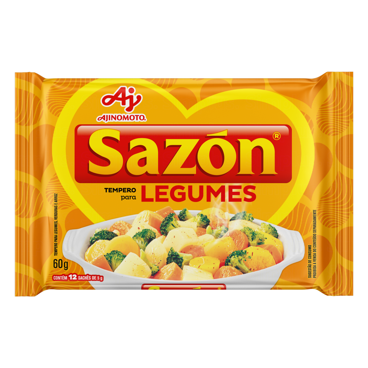 Sazon Ajinomoto Comprehensive Seasoning for Vegetables, 60g