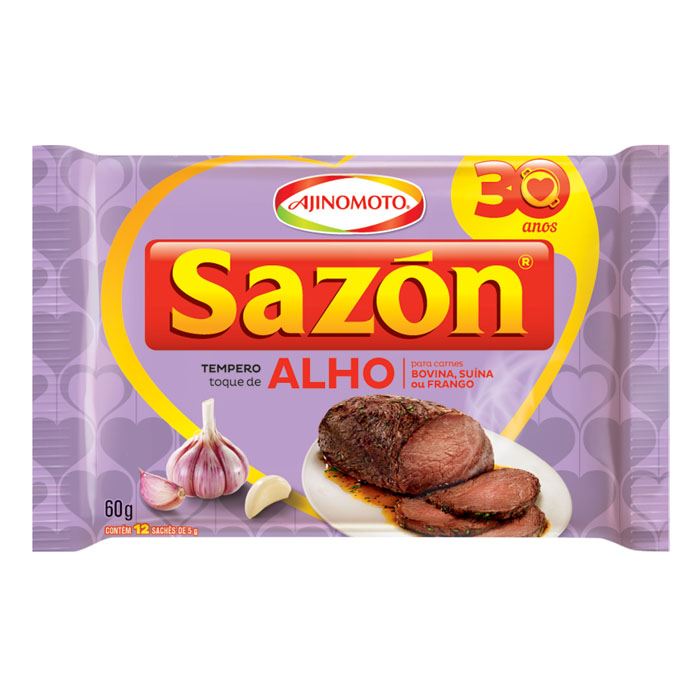 SAZON サゾン 味の素 総合調味料 肉料理用 ニンニク味 60g