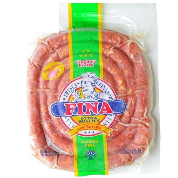 Linguiça Fina Caipira 1kg - Latin Yamato