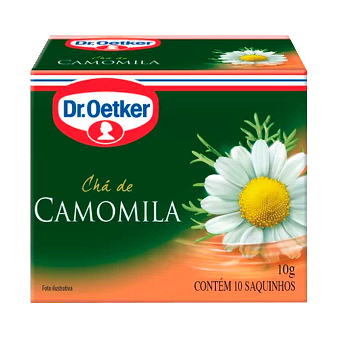 CHA DE CAMOMILA DR. OETKER Saquinho de Chá de Camomila 10g