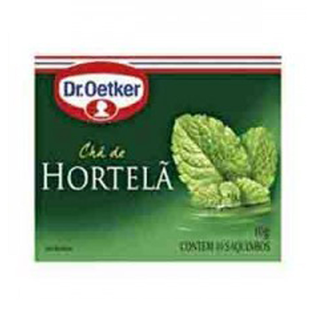 CHA DE HORTELA DR. OETKER Saquinho de Chá de Ervas com Menta
