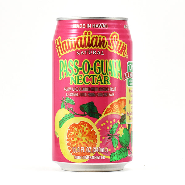 Hawaiian Sun パッションフルーツ+グアバネクター 340ml