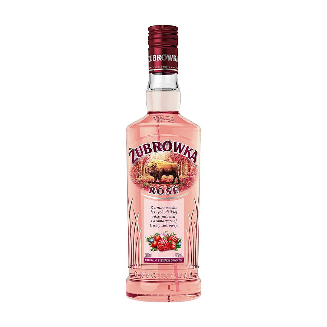 Zubrowka ズブロッカ バイソンロゼ 32度 [ リキュール 500ml ]