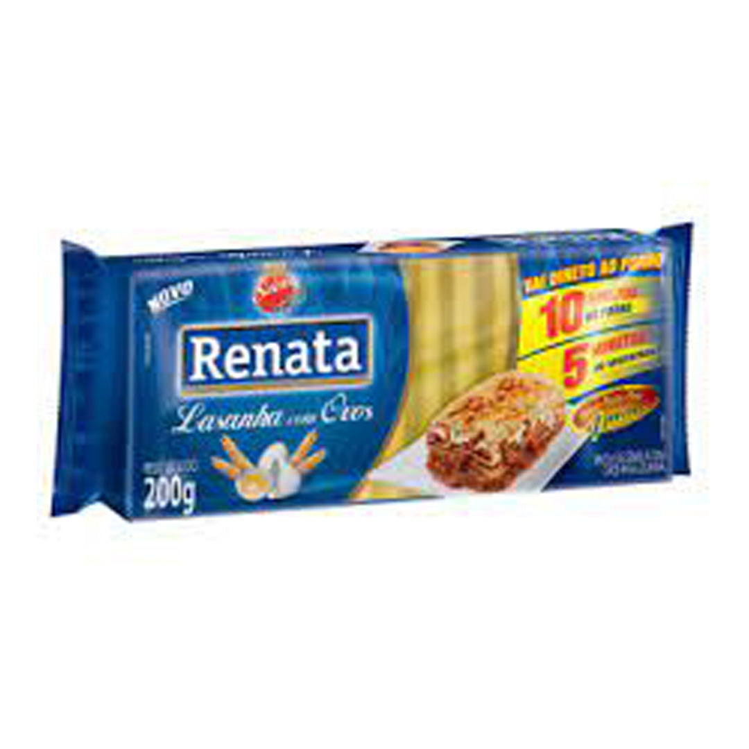Folha de Lasanha Renata Lasanha 200g