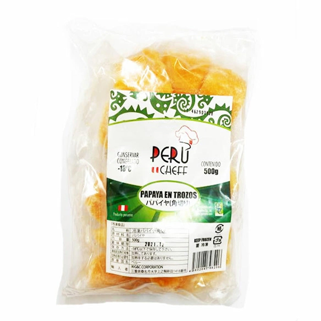 Mamão congelado 500g - Peru cheff 