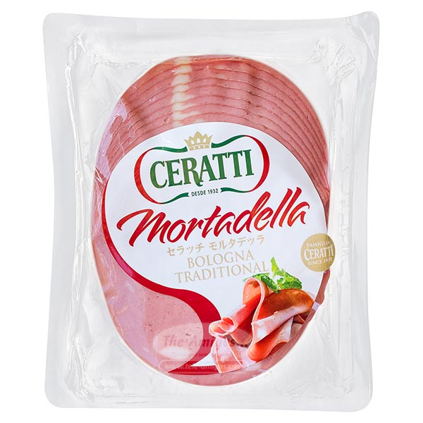 CERATTI  MORTADELA  モルタデッラハム スライス  118g【冷蔵】