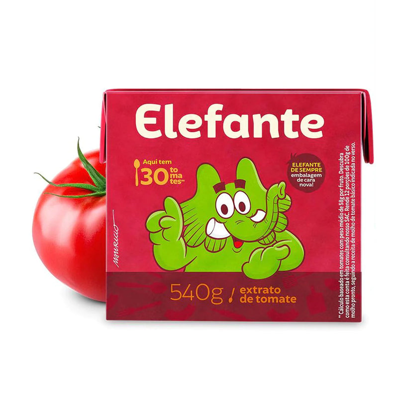 ELEFANTEトマトペーストEXT DE TOMATE 535g