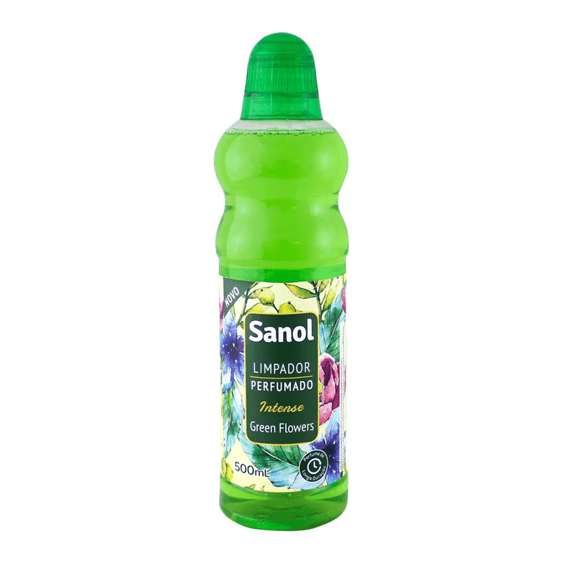 SANAOL 住宅掃除用洗剤 LIMPADOR PERFUMADO GREEN FLOWERS 500ml