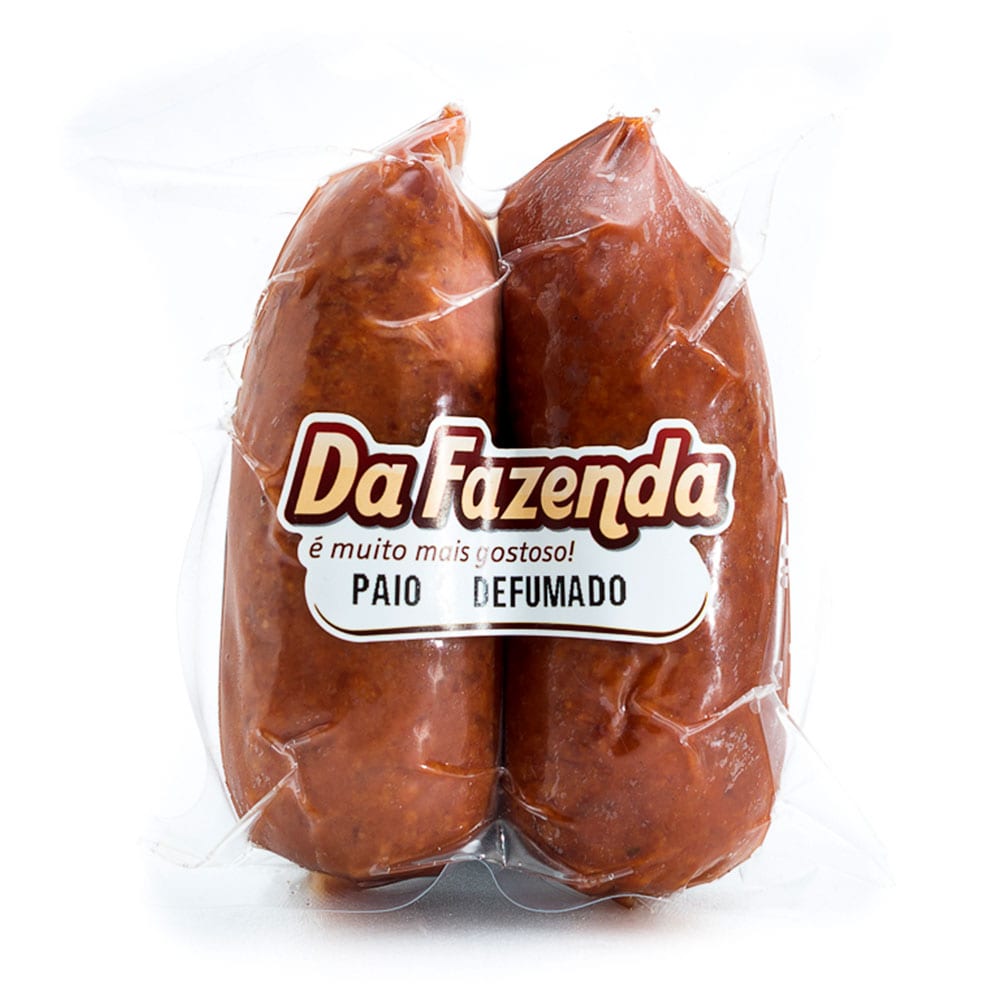 Linguiça Paio 200g - Da Fazenda