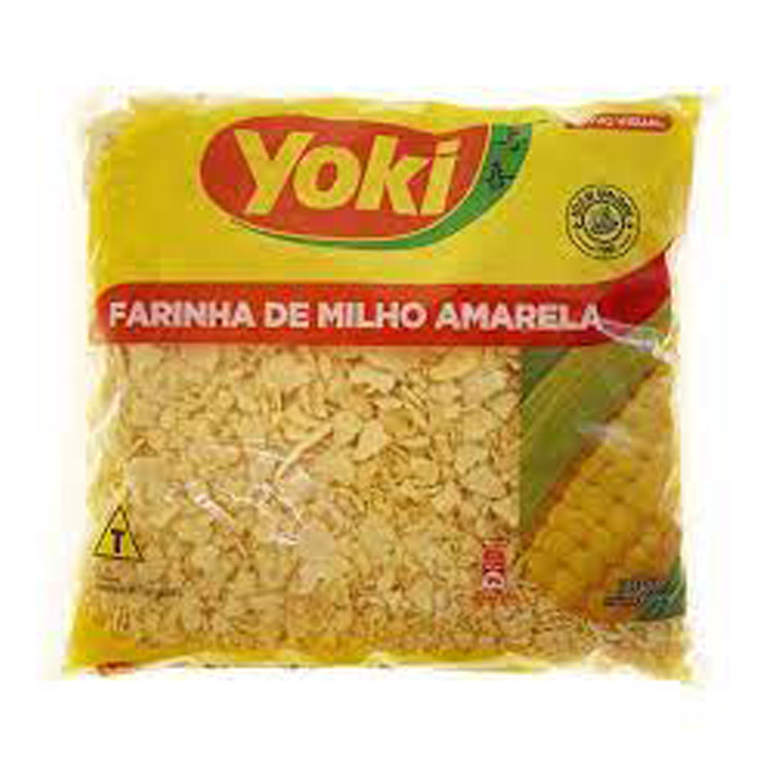Yoki Farinha de Milho Amarelaトウモロコシフレーク 500g